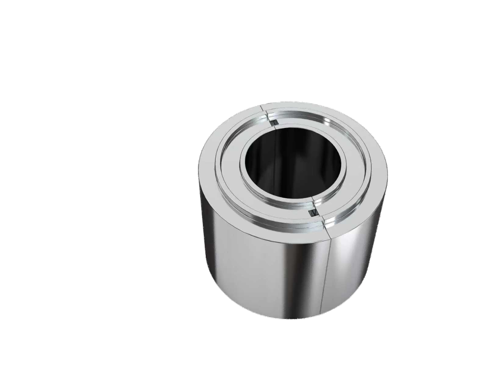 带固定圈的试样成形对开模具