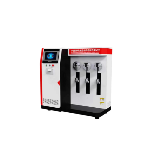 不可拆卸电极连接线稳固性测试仪-连接线稳固性摆动夹具（三工位）